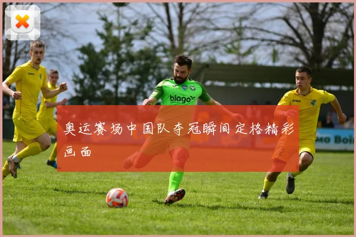 奥运赛场中国队夺冠瞬间定格精彩画面